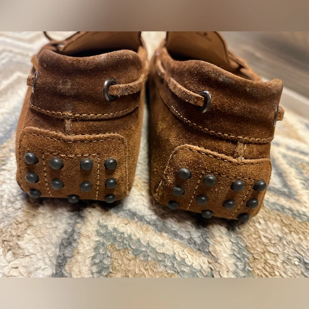 Tod’s Gommino Driving Shoes in Brown Suede sz8 - Picture 4 of 6